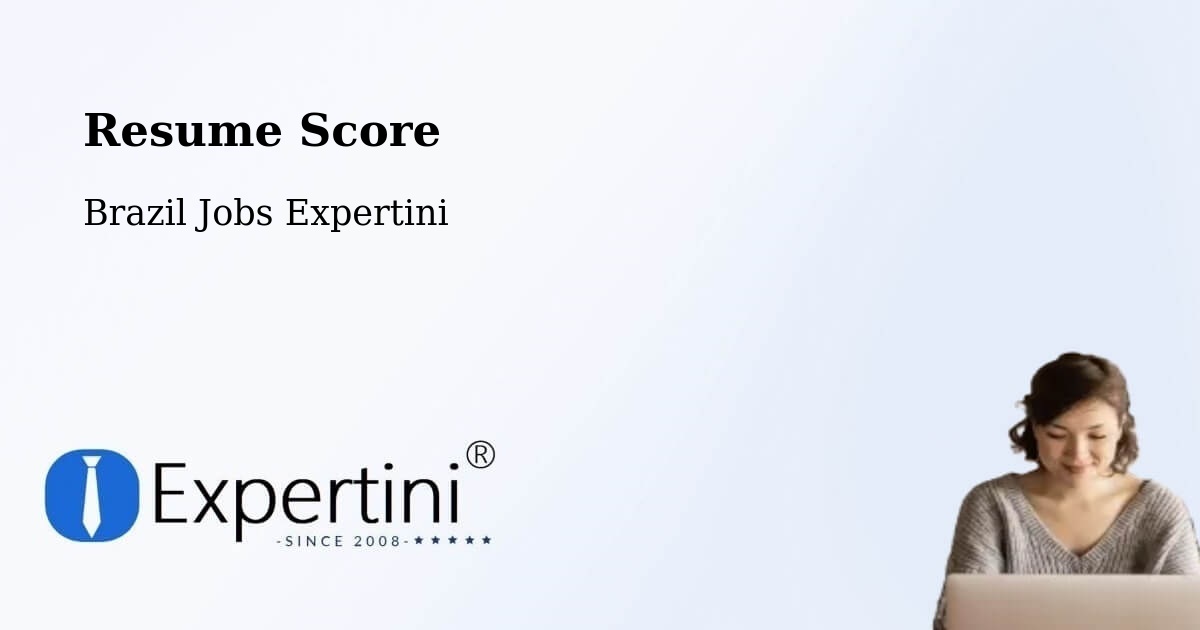 Resume Score & Job Description Match Tool – Ibirité - Brazil Jobs Expertini